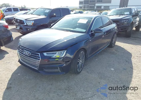 2017 Audi A4 2.0T Premium from USA, damaged, VIN WAUENAF44HN011070